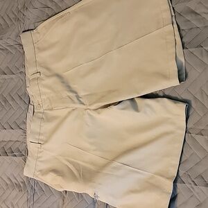 Chanpions tour Khaki colored shorts waist 38.